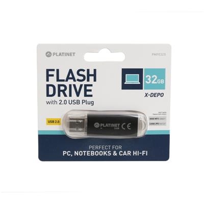 Флаш памет Platinet Pendrive USB 2.0 32GB