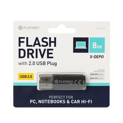 Флаш памет Platinet Pendrive USB 2.0 8GB