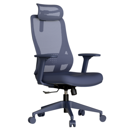 Ергономичен офис стол Masali - син 