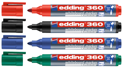 Маркер за бяла дъска Edding 360 - зелен