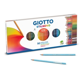 Цветни моливи Giotto Stilnovo 50цв.