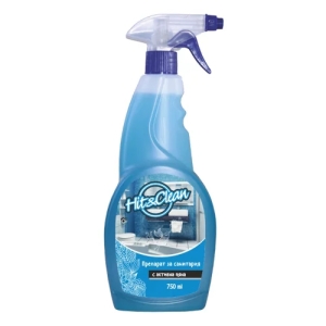 Препарат за санитария Hit&Clean 750мл с помпа