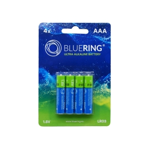 Алкални батерии Bluering R03/AAA 1.5V оп.4