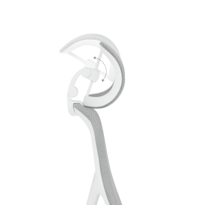 Ергономичен офис стол 7901 W - сив