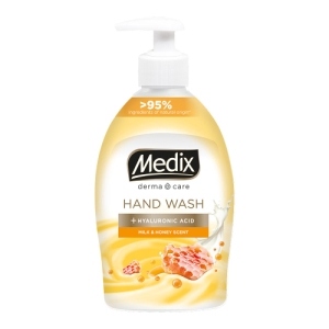 Течен сапун Medix Milk&Honey 400мл помпа 