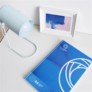 Тетрадка A4 Bluering 70л ш.ред - спирала 
