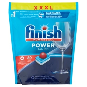 Таблетки за съдомиялна Finish All in Max 80бр