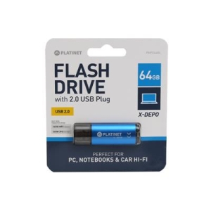 Флаш памет Platinet Pendrive USB 2.0 64GB