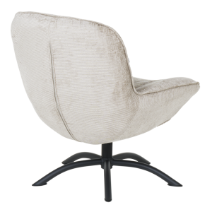 Кресло Carly - сиво 