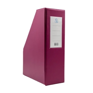 Поставка вертикална Bluering PVC 9см А4+ бордо