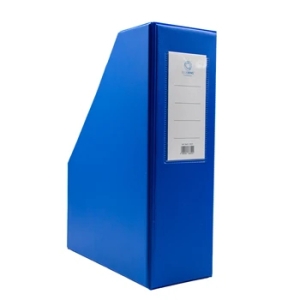 Поставка вертикална Bluering PVC 9см А4+ синя