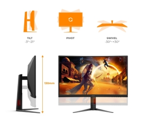 Монитор AOC C27G4Z2, 27" Curved