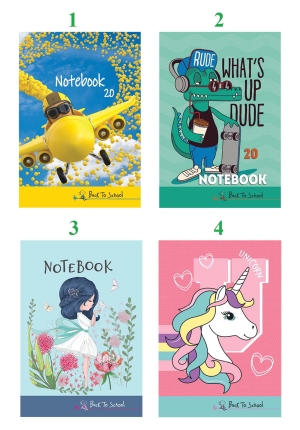 Тетрадка А5 офсет - 20л м.кв.