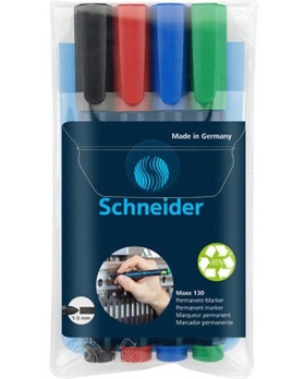 Перманентни маркери Schneider Maxx 130 оп.4