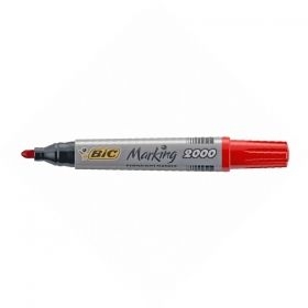 Перманентен маркер Bic 2000 - червен